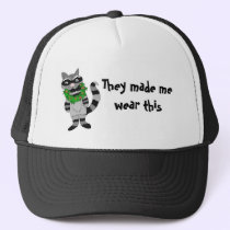 They made me wear this... hats
