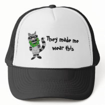 They made me wear this... hats