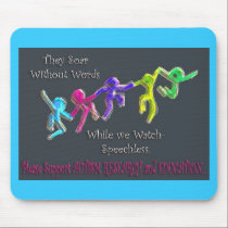 THEY SOAR WITHOUT WORDS mousepads