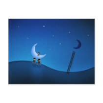 They Stole The Moon (Version 2008) postcards