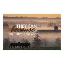 They Think They Can Motivational Poster