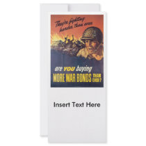 They're Fighting World War 2 Personalized Rack Card
