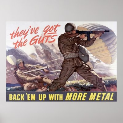 They've got the guts : back 'em up with more metal posters