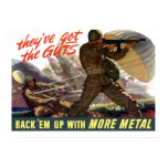 They've Got The Guts -- WW2 Poster