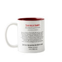 Thick-billed Parrot Mug, right-handled