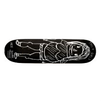 Thick Girls Black by Patrick Jilbert skateboards