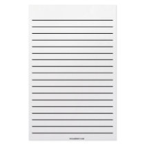 Thick Line Stationery