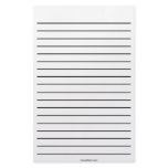 Thick Line Stationery