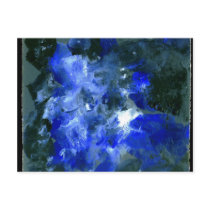 Thick Painting by MANUEL Acrylic canvas Postcard