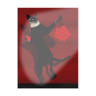 Thief of Hearts postcard postcard