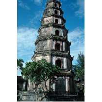 Thien Mu Pagoda, banks of Perfume River, Hue, Viet Photo Cutouts