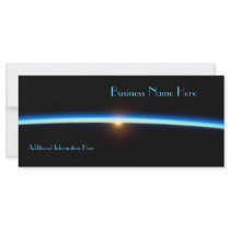 Thin Blue Line 2012 Calendar Business Rack Card
