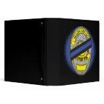 Thin Blue Line Badge binders