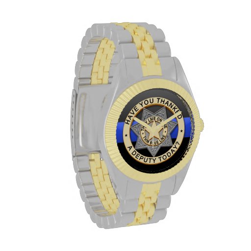 thin blue line watch g shock