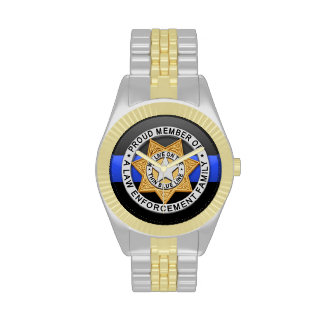 citizen men's thin blue line watch