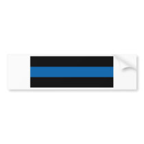 Thin Blue Line Bumper Stickers