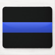 Thin Blue Line Flag Mousepad