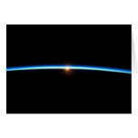 Thin Blue Line Greeting Card