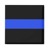 Thin Blue Line Fridge Magnets