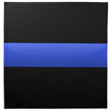 Thin Blue Line Napkin