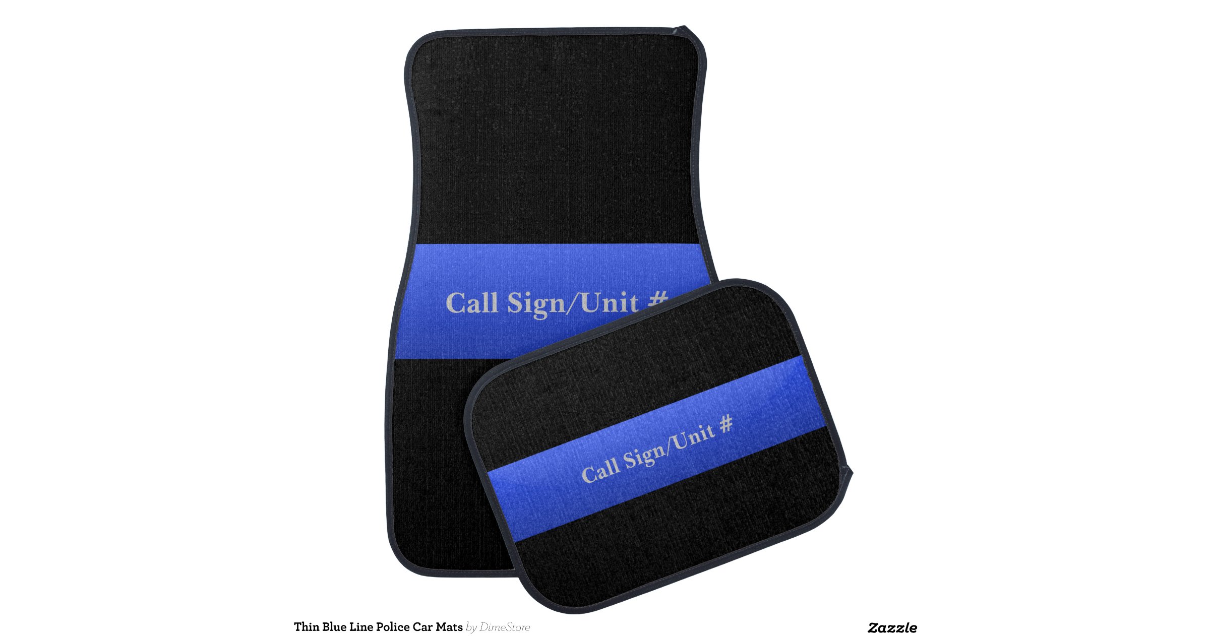 thin_blue_line_police_car_mats_floor_mat