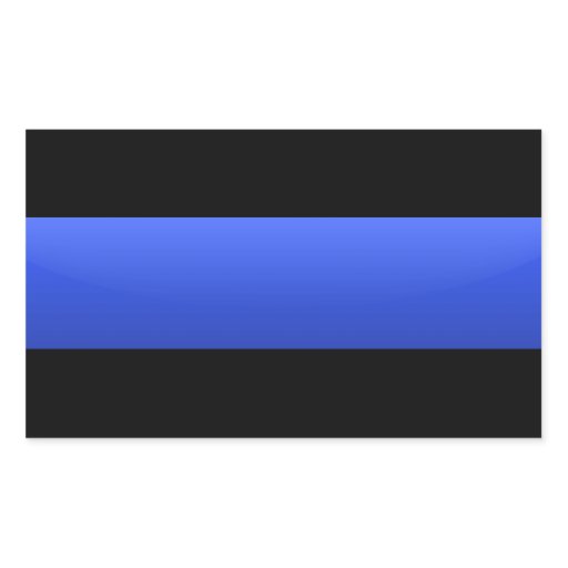 Buy A Thin Blue Line Police Sticker 72