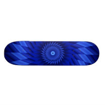 Thin Blue Line Starburst Skate Deck