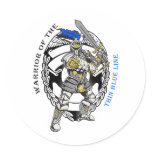 THIN BLUE LINE STICKER