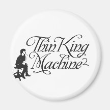 Thin King Machine Magnet