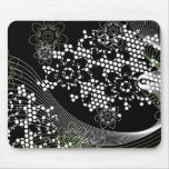 thin lace pattern mousepads