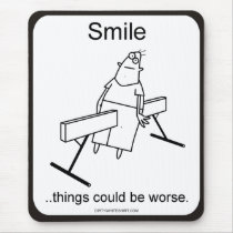 Things could be worse. mousepads