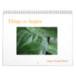 Things that Inspire Calendars