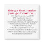 Things that make you go hmmm... refrigerator magnet
