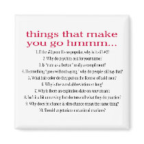 Things that make you go hmmm... magnets by whupsadaisy Things that make you go hmmm... magnets