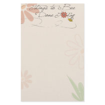 things to "bee" done stationery