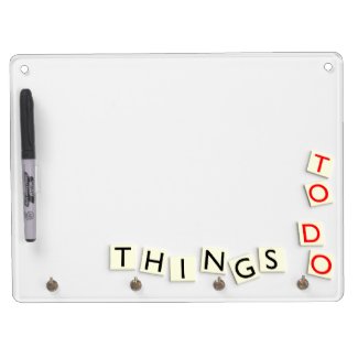 Things to do Dry Erase Board