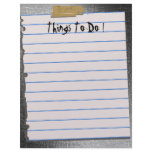 Things To Do! Letterhead Notepaper