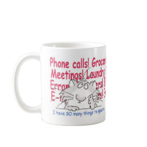 THINGS TO IGNORE MUGS