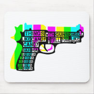 Things With Guns On Mousepad