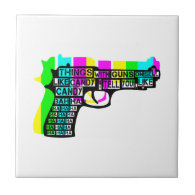 Things With Guns On Tiles