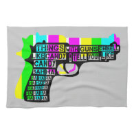 Things With Guns On Towels