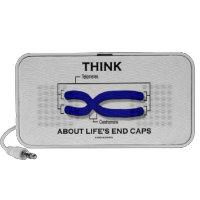 Think About Life's End Caps Telomeres Mp3 Speaker