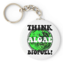 Think algae biofuel! keychains