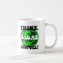 Think algae biofuel! mugs