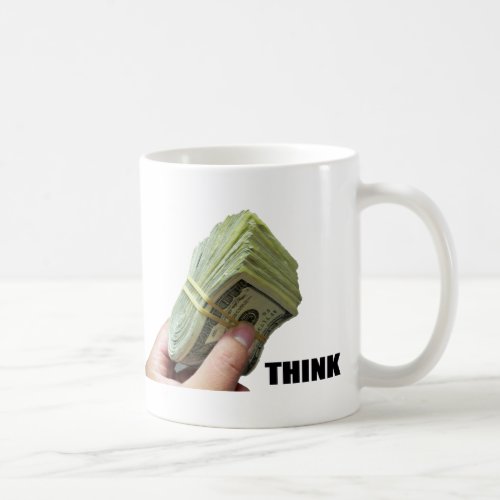THINK AND GET RICH mug