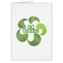 THINK AND GO GREEN cards by APOLITICAL_BITCH THINK AND GO GREEN cards