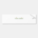 Think Atheist Bumper Sticker
