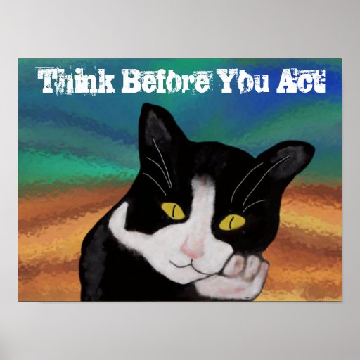 Why is it important to think before you act image