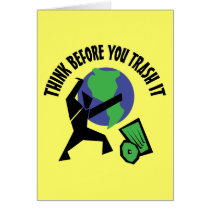 Think Before You Trash It Cards
