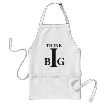 Think Big aprons by nuteez Think Big aprons